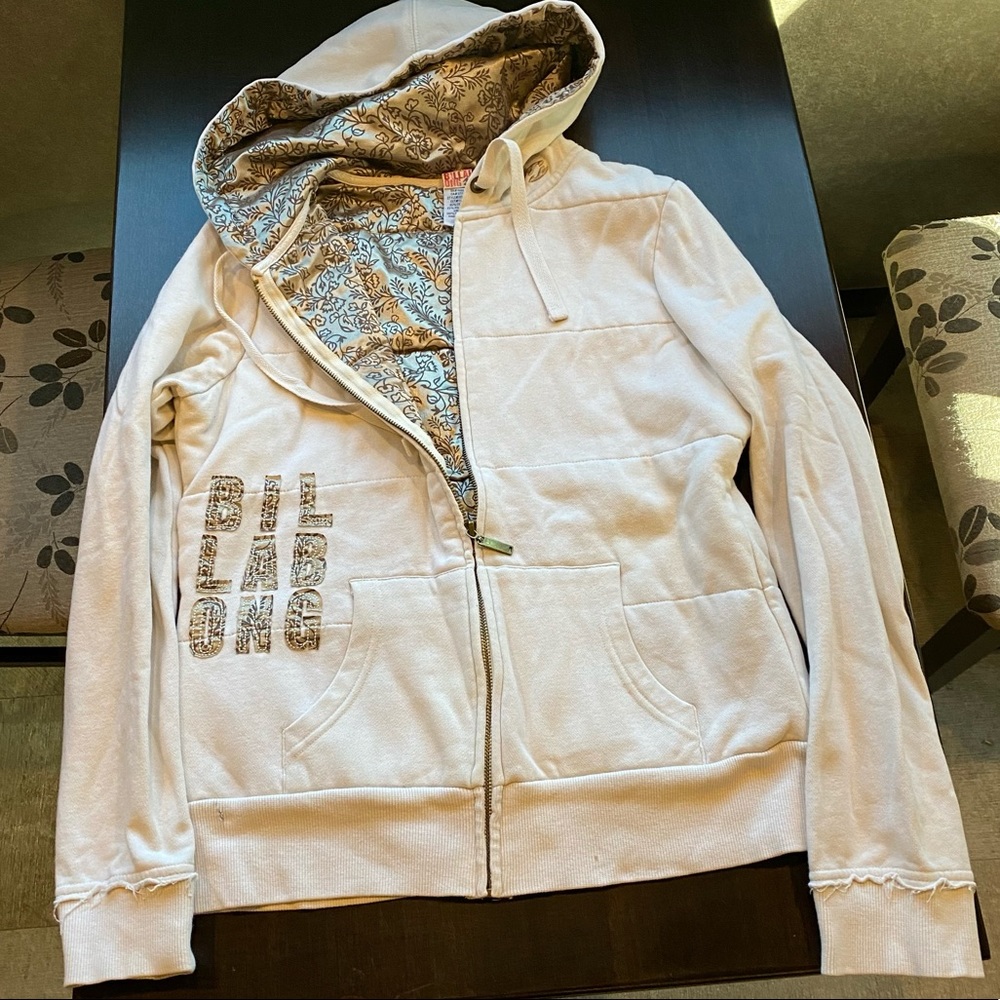 Billabong zip up hoody